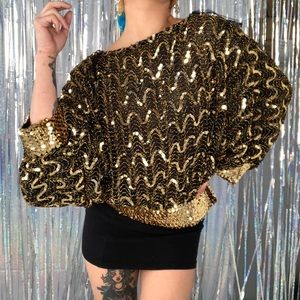 Vintage disco top